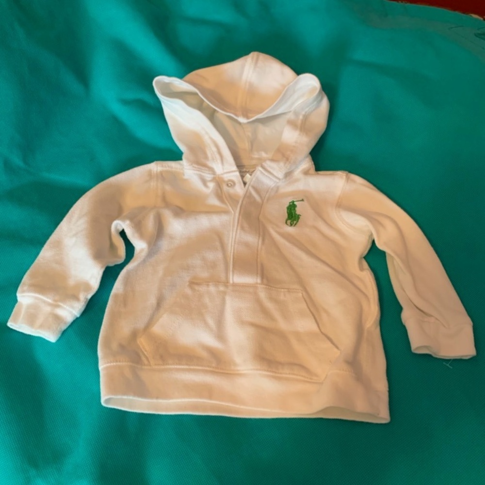 Ralph Lauren Polo Hoodie size 6 month